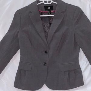 H&M Blazer Gray